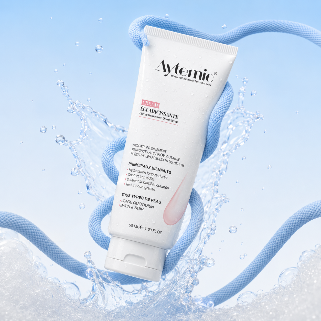 CREAM ÉCLAIRCISSANTE Crème Hydratante Quotidienne